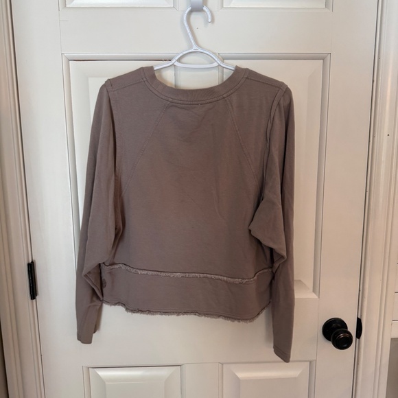 FP Movement by Free People Where The Wind Blows Sweatshirt Cashmere 45742 - Picture 8 of 12